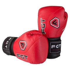 Перчатки боксерские FGT Cristal красные 10 унций FT-2815/101