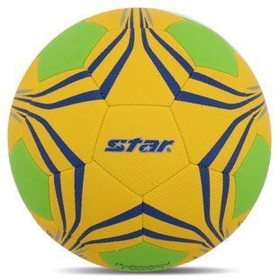 М'яч гандбольний STAR PROFESSIONAL MATCH HB431 колір жовтий-салатовий