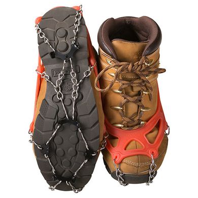 Льодоступи льодоходи шипи для взуття помаранчеві 5409-1