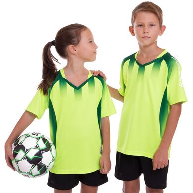 Футбольная форма детская Perfect SP-Sport D8831B, рост 110 Салатовый