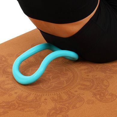 Кольцо для йоги и растяжки Zelart YOGA HOOP FI-1548 цвет лиловый