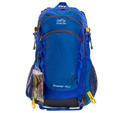 Рюкзак спортивний з твердою спинкою COLOR LIFE TY-5239 колір синій