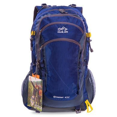 Рюкзак спортивний з твердою спинкою COLOR LIFE TY-5239 колір синій