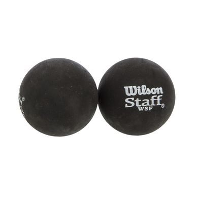 Сквош мяч WILSON (2шт) (медленный мяч, 1 желтая точка) WRT617800