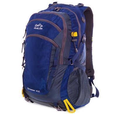 Рюкзак спортивний з твердою спинкою COLOR LIFE TY-5239 колір синій
