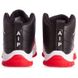 Баскетбольные кроссовки детские Jordan черно-красные 1803-3, 31