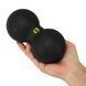 Мяч массажный двойной для МФР и самомассажа Duoball MadWave M139116101W цвет черный