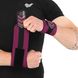 Бинты кистевые для жима STRONG WRIST WRAPS EZOUS C-07 цвет черный-фиолетовый