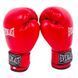 Боксерские перчатки спарринговые Everlast искусственная кожа 6 oz красные EVDX380-6R