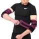 Бинты кистевые для жима STRONG WRIST WRAPS EZOUS C-07 цвет черный-фиолетовый