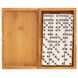 Домино в бамбуковой коробке (19,5 x 12 x 4 см) IG-1247