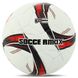 Мяч футбольный HYBRID SOCCERMAX FB-4366 цвет белый-красный