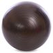 Мяч для фитнеса (фитбол) гладкий глянцевый 65см Zelart FI-1980-65, Черный