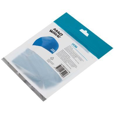 Шапочка для плавання текстильна MadWave Adult Lycra M052501 колір червоний