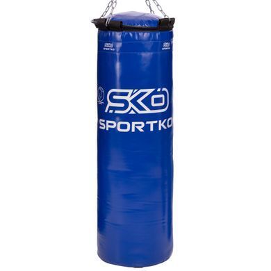 Мешок боксерский Цилиндрический PVC SPORTKO ЭЛИТ MP-22 цвет красный