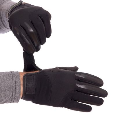 Тактические перчатки с закрытыми пальцами BLACKHAWK BC-4924, M Черный