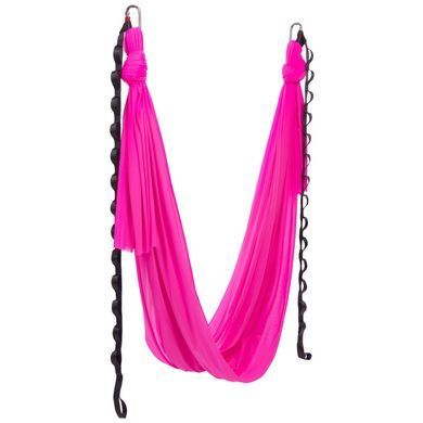 Гамак для йоги зі стропами Antigravity Yoga Zelart DH6026-1 колір салатовий