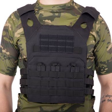 Плитоноска для бронепластин с системой MOLLE Military Rangers ZK-5515 цвет хаки
