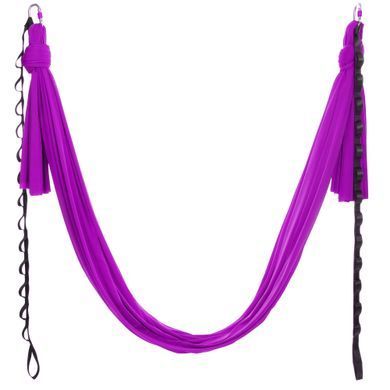 Гамак для йоги зі стропами Antigravity Yoga Zelart DH6026-1 колір салатовий