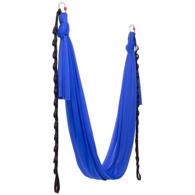 Гамак для йоги зі стропами Antigravity Yoga Zelart DH6026-1 колір салатовий
