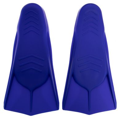 Ласты для тренировки с закрытой пяткой синие PL-7035, M (36-38)