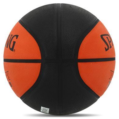 М'яч баскетбольний гумовий SPALDING 84621Z колір помаранчевий-чорний