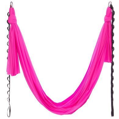 Гамак для йоги зі стропами Antigravity Yoga Zelart DH6026-1 колір салатовий