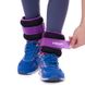 Утяжелители универсальные для рук и ног 3 кг (2 шт по 1,5 кг) FI-2502-3, Фиолетовый