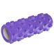 Массажный роллер цилиндр Grid Roller Mini d-10см, l-31см FI-5394, Фиолетовый