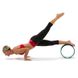 Йога колесо для фитнеса (32х13см) Record Fit Wheel Yoga FI-7057, Малиново-фиолетовый