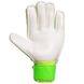 Перчатки для футбола с защитными вставками на пальцы салатовые FB-888, 10