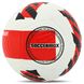 Мяч футбольный HYBRID SOCCERMAX FB-4367 цвет белый-оранжевый