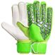 Перчатки для футбола с защитными вставками на пальцы салатовые FB-888, 10