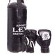 Боксерский набор детский (перчатки+мешок) LEV PVC UR LV-4686 Черный