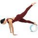 Колесо для йоги масажне Wheel Yoga FHAVK FI-1472 колір м'ятний