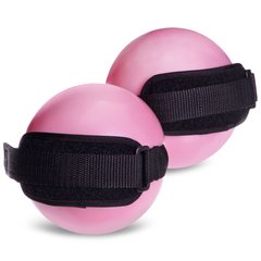 Мяч утяжеленный с манжетом PRO-SUPRA WEIGHTED ENERGY BALL 030-1_5LB 11см розовый