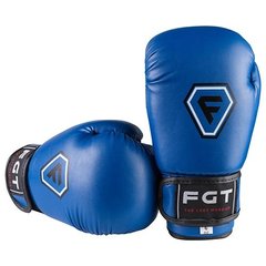 Боксерские перчатки детские CLUB FGT Flex синие 4 унции FCLUB-4B