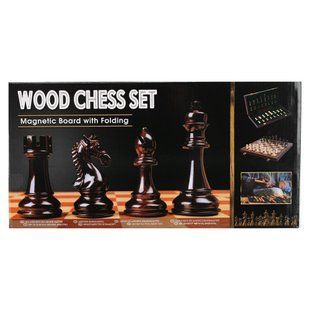 Шахматы настольная игра деревянные ZOOCEN FL440 размер 39,5см x 39,5см x 2,75см