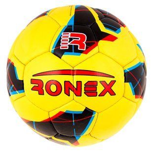 Мяч футбольный Grippy Ronex-JM2, желто/красный. RX-J2Y2