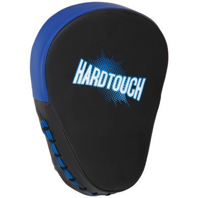 Лапа боксерская изогнутая тренировочная PU HARD TOUCH BO-4457 цвет черный-красный