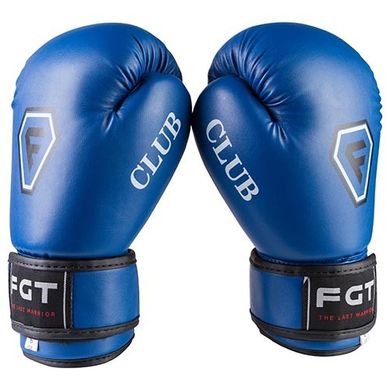 Боксерські рукавички дитячі CLUB FGT Flex сині 4 унції FCLUB-4B