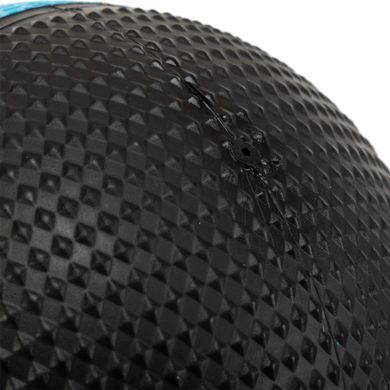 М'яч медичний медбол Medicine Ball LiveUp LP8112-1 1 кг чорний-синій