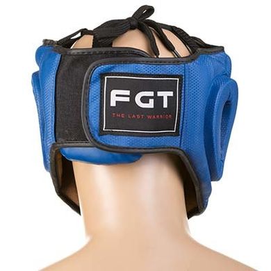 Боксерский шлем закрытый синий Flex FGT Cristal F475CR