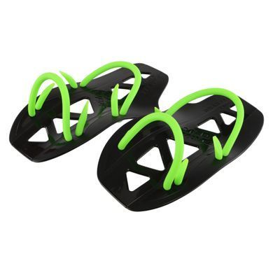 Лопатки для плавания ласты для рук MadWave Grabber junior M074307 цвет черный
