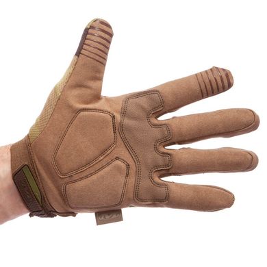 Тактические перчатки с закрытыми пальцами MECHANIX MPACT BC-5622, L Камуфляж