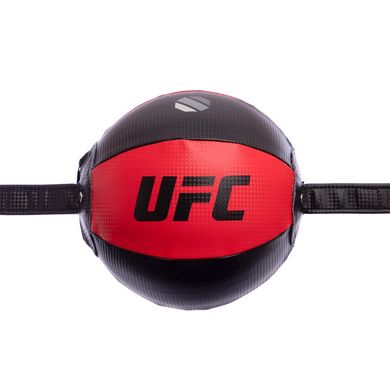 Груша подвесная пневматическая Круглая на растяжках UFC d-20см UHK-69749, Красный