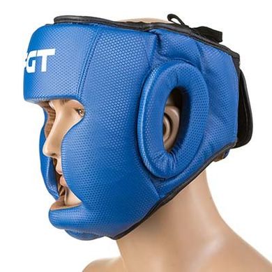 Боксерский шлем закрытый синий Flex FGT Cristal F475CR
