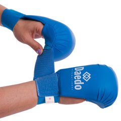 Перчатки для каратэ синие DAEDO BO-5076 , S
