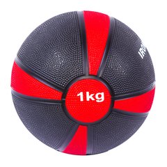 Мяч медицинский медбол для кроссфита IronMaster 1кг d=19см IR97801F-1
