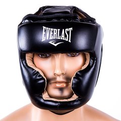 Боксерский закрытый шлем черный Flex EVERLAST EVF475